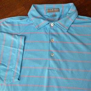 Peter Millar‎ Summer Comfort short sleeve striped stretch polo